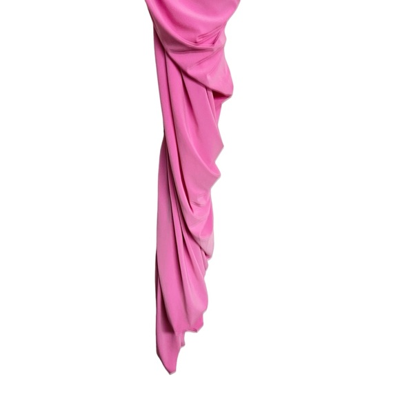 New Norma Kamali Diana Dress in Candy Pink - Picture 5 of 8